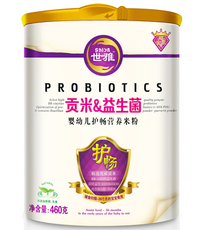 世雅貢米益生菌嬰幼兒護(hù)暢營(yíng)養(yǎng)米粉