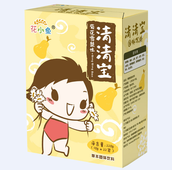 花小魚(yú)清寶寶-菊花雪梨味