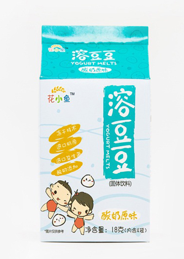 花小魚(yú)溶豆豆(酸奶原味)18g