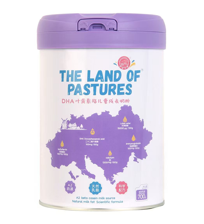 牧場之國DHA葉黃素酯兒童成長奶粉