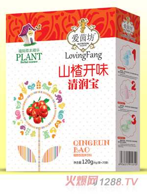 愛茵坊山楂開味清潤(rùn)寶盒裝