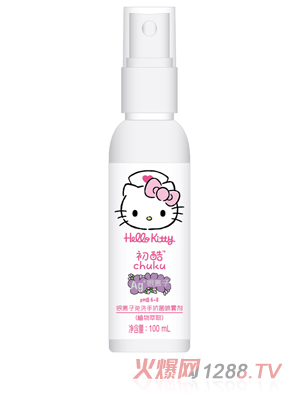 Hello Kitty初酷銀離子免洗手抗菌噴霧劑（植物萃?。?00ml