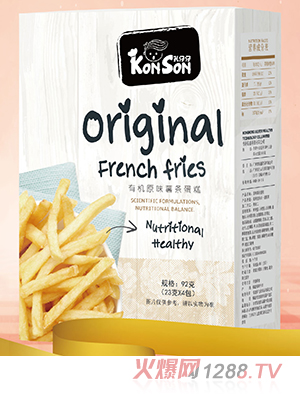 孔仔仔有機原味薯條蛋糕