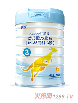 澳優(yōu)珀淳幼兒配方奶粉（12-36月齡，3段）